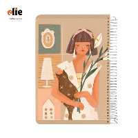 دفتر 100 برگ مسترنوت سایز A4 طرح 4