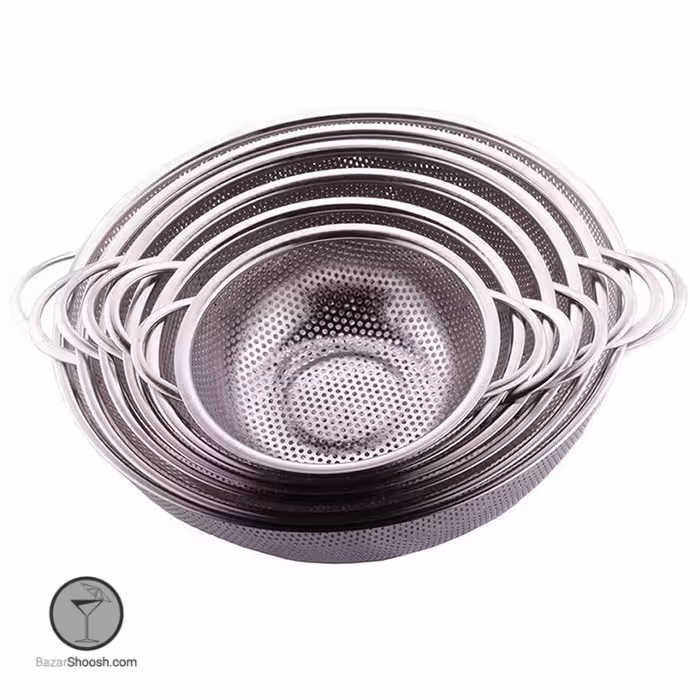 ست آبکش استیل 6 پارچه
