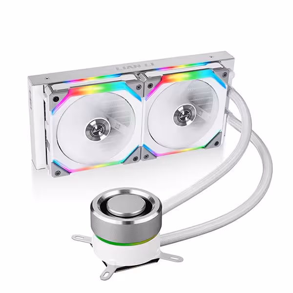 خنک کننده آبی پردازنده لیان لی مدل GALAHAD SL EDITION 240 WHITE - پردیس پازار