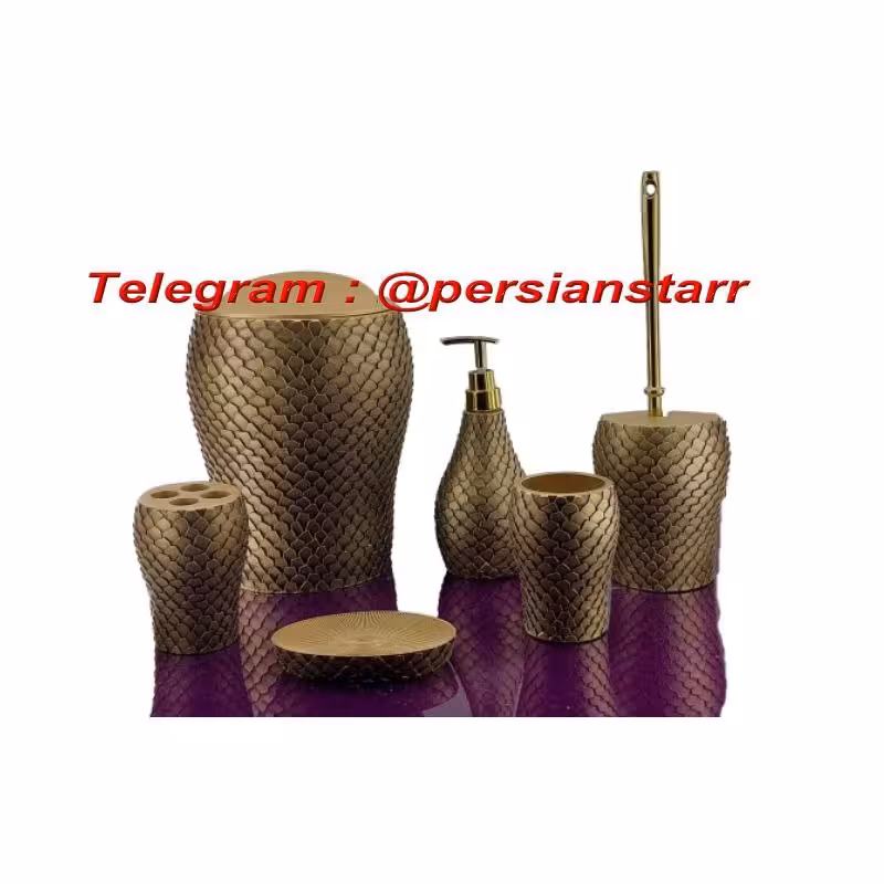 سرویس بهداشتی 6پارچه رزین پولک