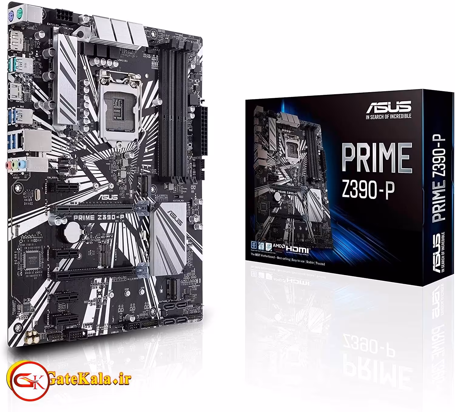 خرید و فروش مادربرد Asus PRIME Z390-P با پشتیبانی از سوکت LGA 1151