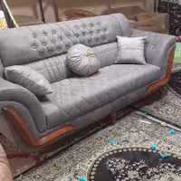 مبل راحتی هفت نفره مدل مارشال باتیس با چوب روسی بسیار شیک و مقاوم
