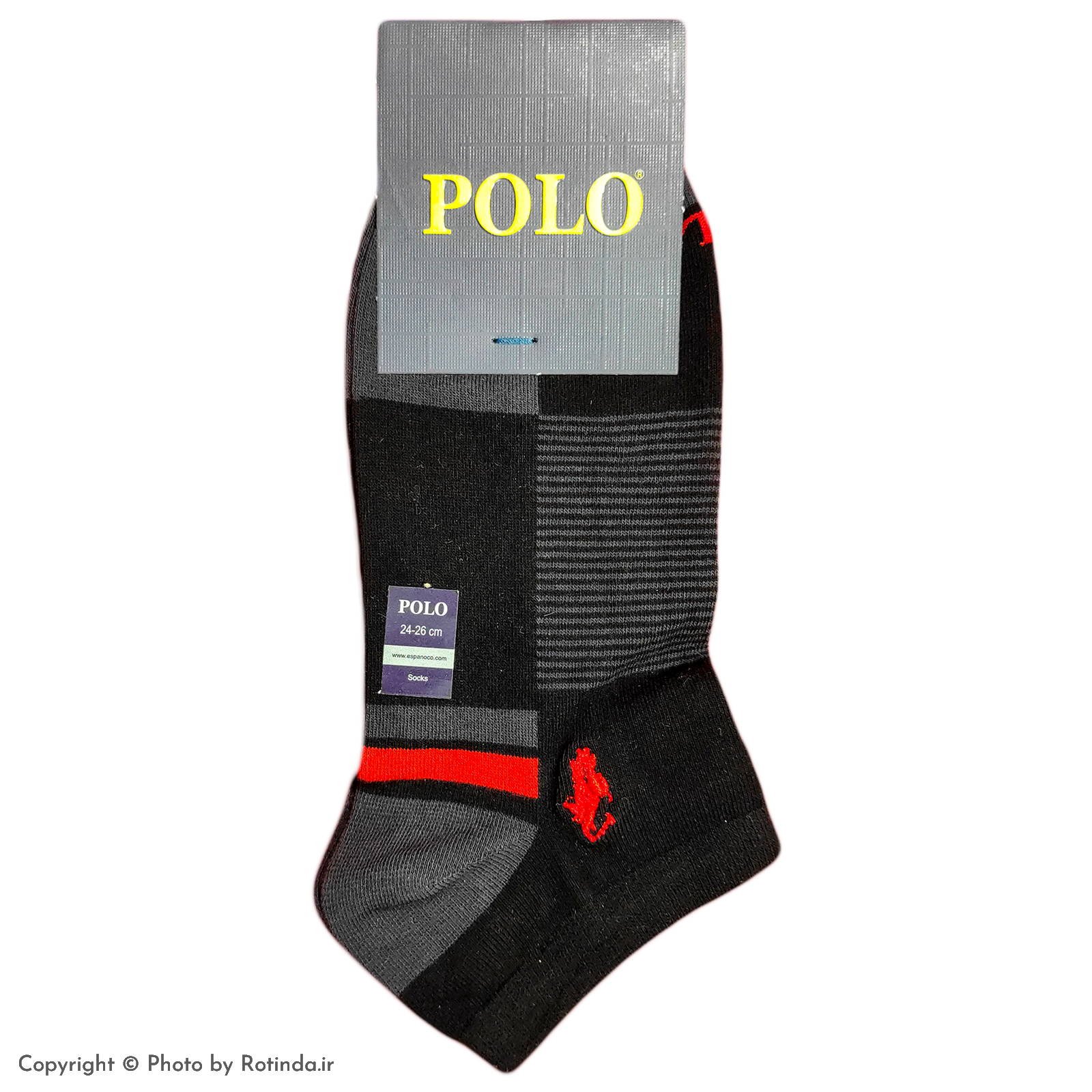 جوراب مردانه مچی پولو Polo کد 2tcCd