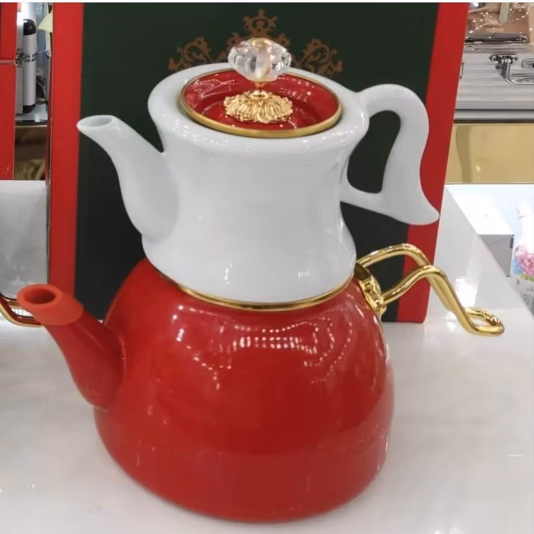 کتری قوری دافی ترکیه قرمز