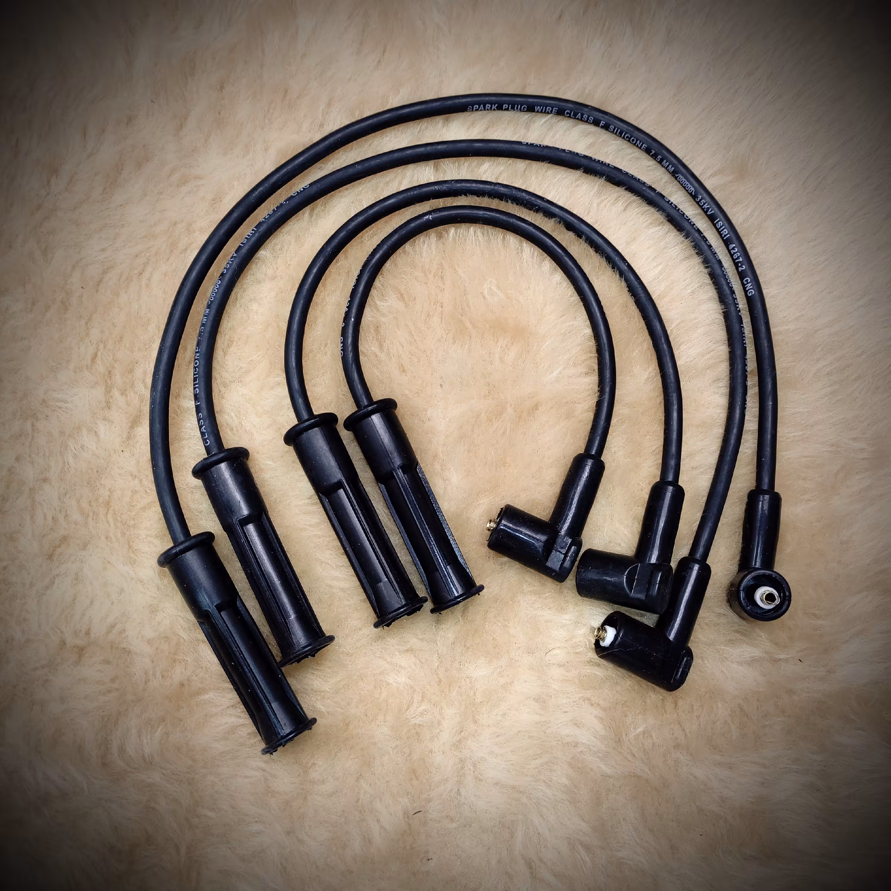 وایر شمع سیلیکونی پراید ساژم قطر 7/5