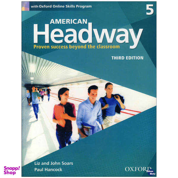 کتاب American Headway 5 اثر John Soars and Liz Soars انتشارات زبان مهر