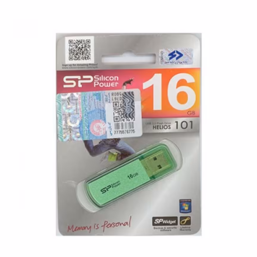 فلش مموری سیلیکون پاور  16 گیگ مدل Helios 101