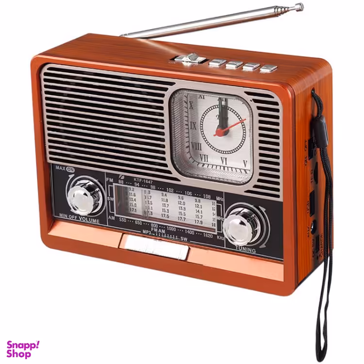 اسپیکر رادیویی بی سیم قابل حمل مدل KTF-1647