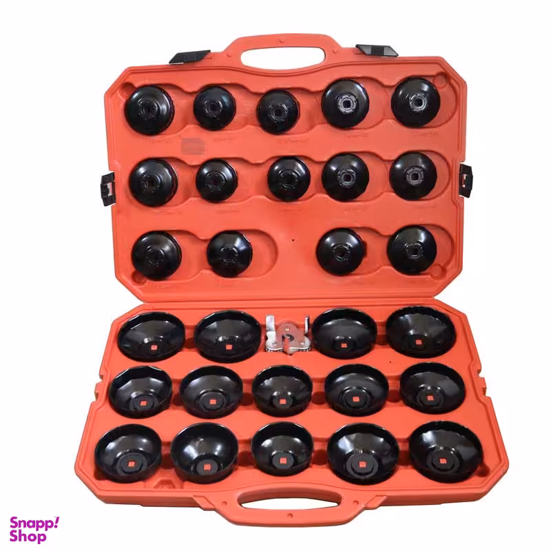 آچار فیلتر روغن مدل بلک بول کد YP-KASEI-030 مجموعه 30 عددی