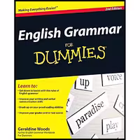 کتاب زبان اصلی English Grammar For Dummies اثر Geraldine Woods