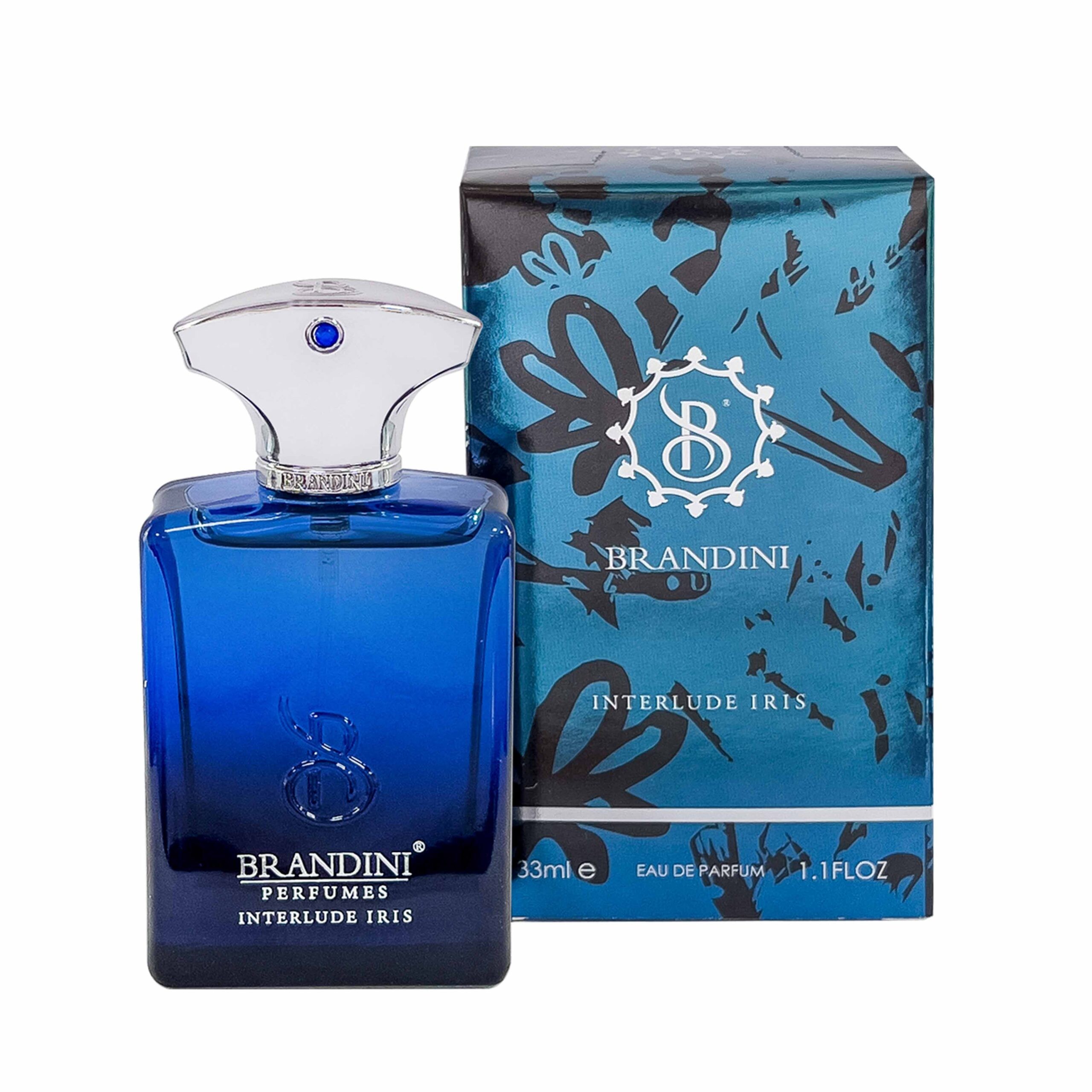 عطر ادکلن اینترلود ایریس برندینی  INTERLUDE IRIS حجم 33 میلی لیتر