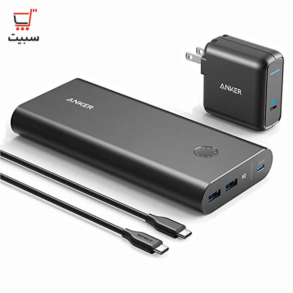پاور بانک 26800 میلی آمپر انکر Anker Powercore  B1376L11 به همراه شارژر 30 وات