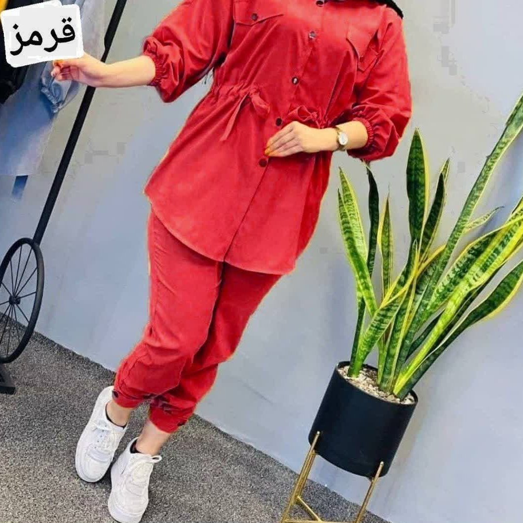 مانتو شلوار 230،29جنس کرپ مازراتی، سایز بندی: 36 تا 56، رنگ بندی: توضیحات را بخوانید