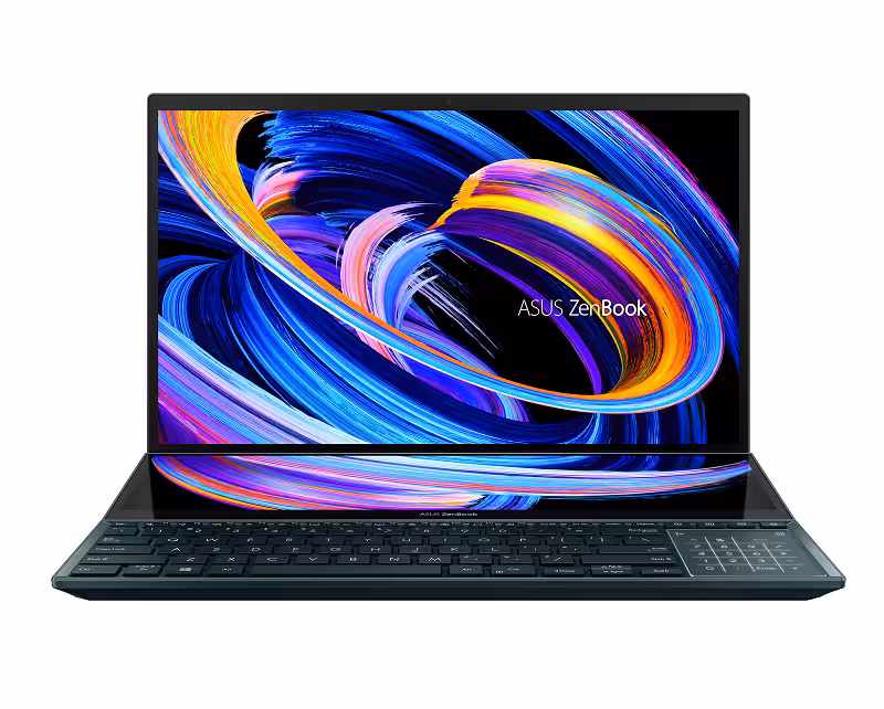 لپ تاپ ایسوس 14 اینچی مدل ZenBook Duo 14 UX482EG با پردازنده Core i5 رم 16GB حافظه 1TB SSD گرافیک 2GB