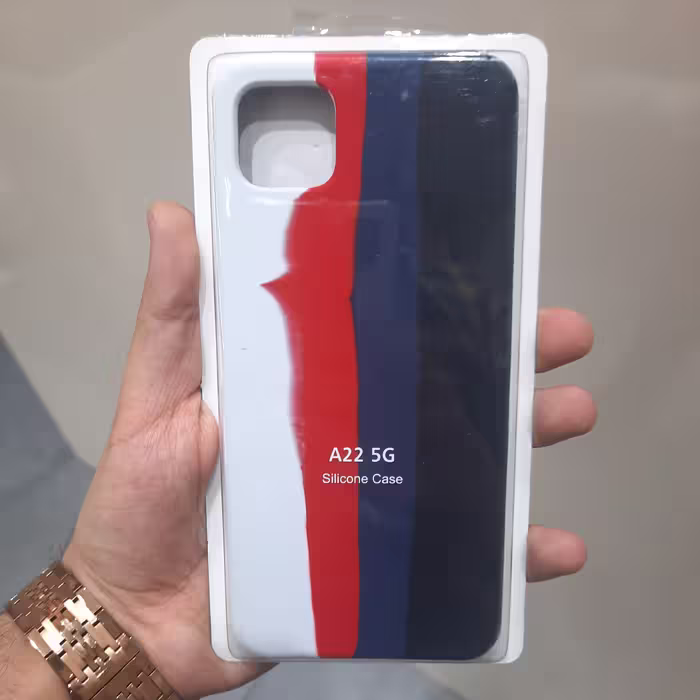 کاور سیلیکونی اورجینال پاک کنی گوشی سامسونگ A22 5G 