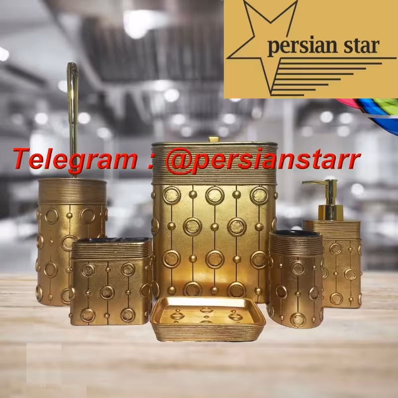 سرویس بهداشتی 6پارچه رزین حلقه 