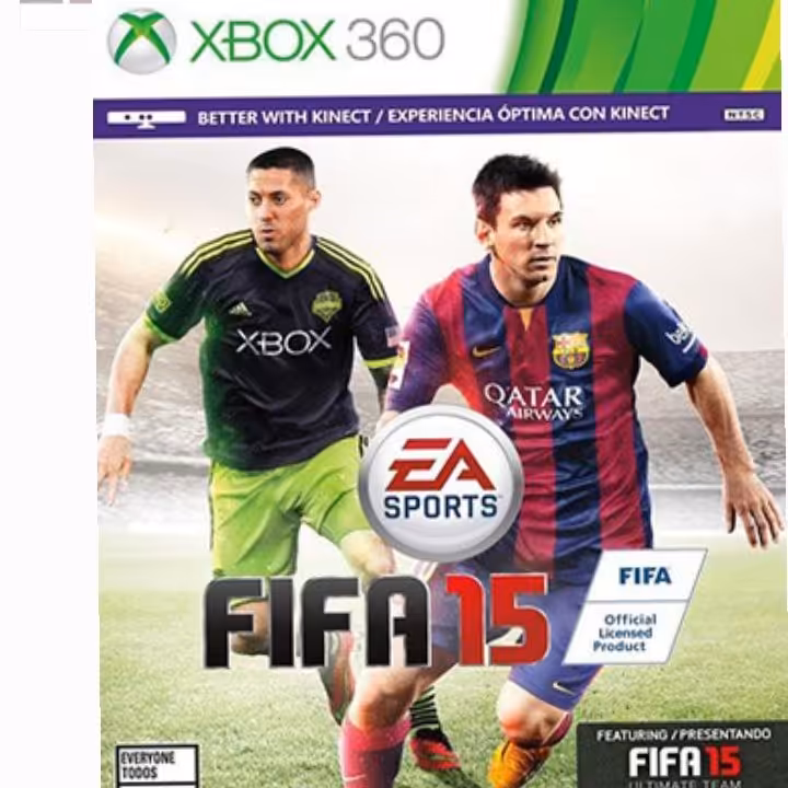 خرید بازی ایکس باکس 360 بازی فوتبال فیفا FIFA 15 گیم فیفا 2015 مخصوص XBOX 360 سی دی بازی فوتبالی xbox fifa 2015
