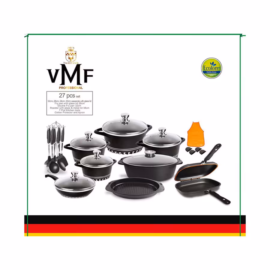 سرویس قابلمه 27 پارچه گرانیتی وی ام اف مدل VMF-P27