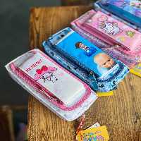 جامدادی سه زیپ جیب چسبی سویل کد 3100