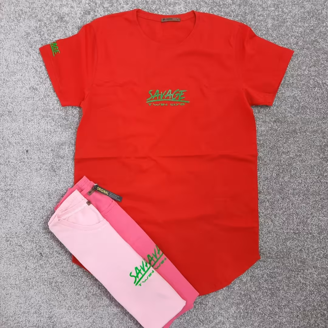 تیشرت مردانه و زنانه نخ پنبه با کیفیت در رنگبندی متنوع تعداد محدود 