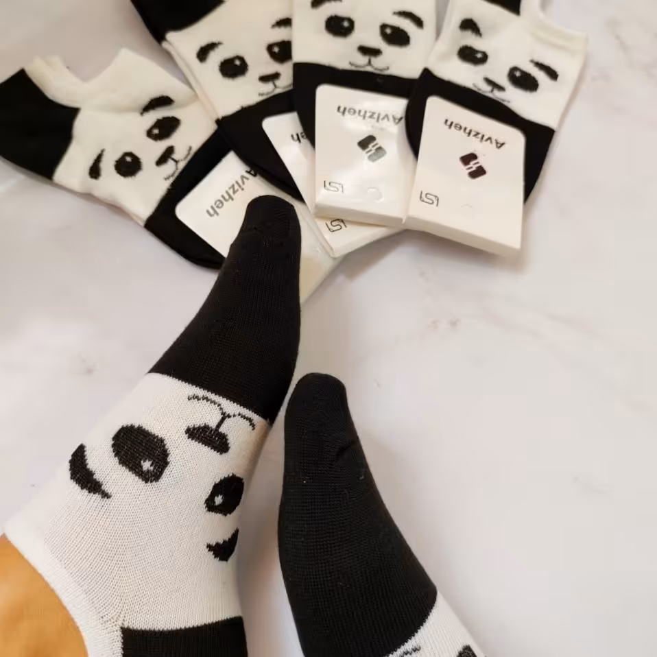 جوراب طرح پاندا