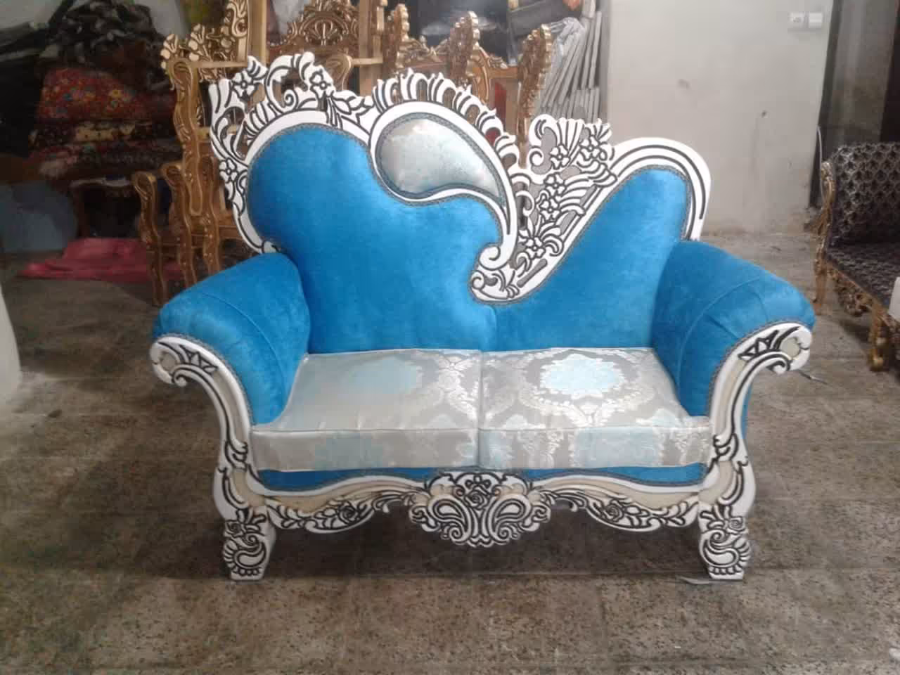 مبل 2 نفره اشکی