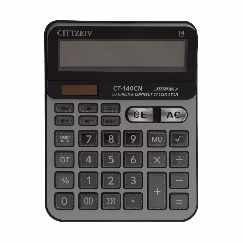 ماشین حساب رومیزی سیتزیو مدل CT-140CN