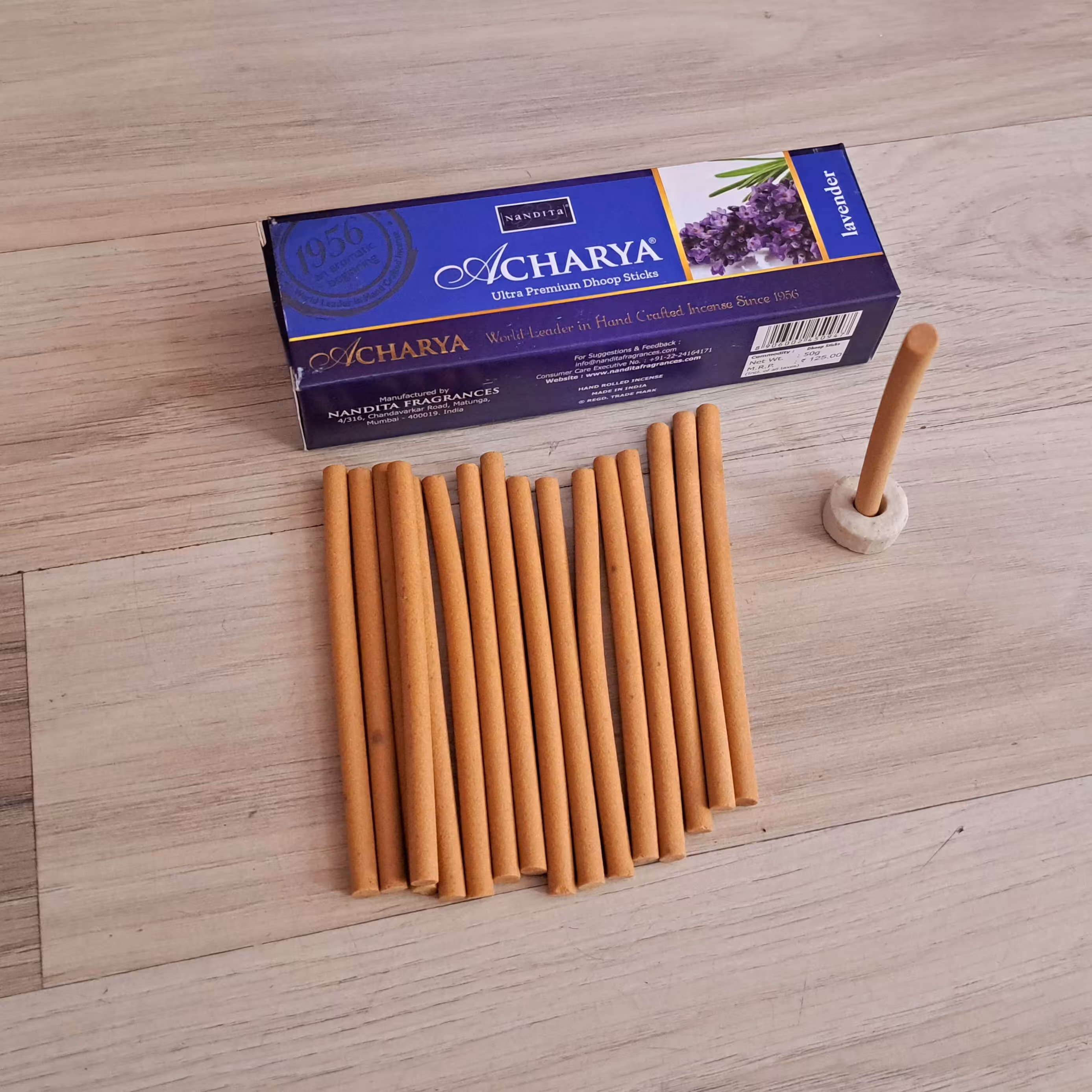 عود دست ساز لوندر (اسطوخودوس) مدادی (دوپ) ناندیتا