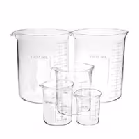 بشر 600 میلی لیتری شیشه ای