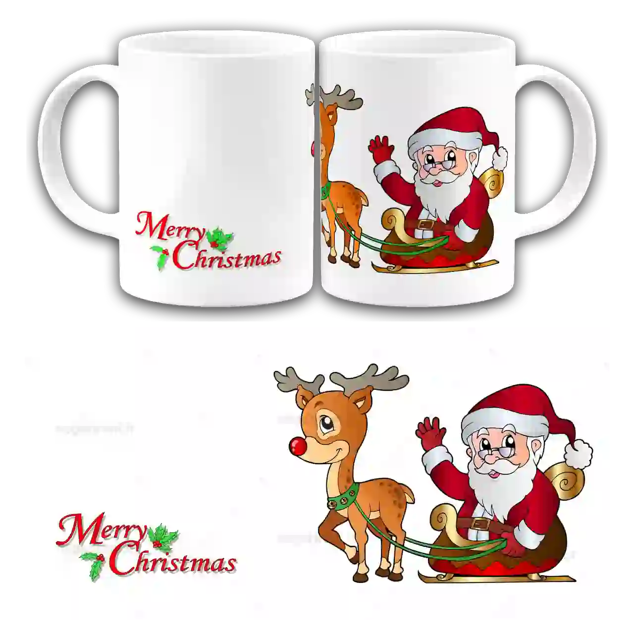 ماگ Merry christmas مدل AK7