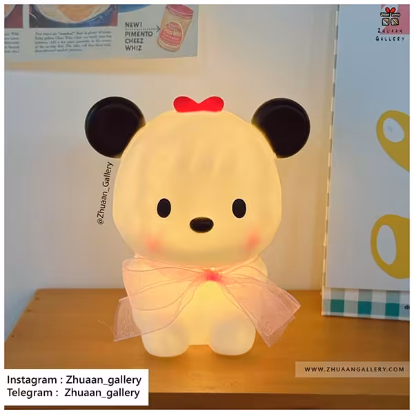 چراغ خواب Bow Tie Dog مدل هاپو