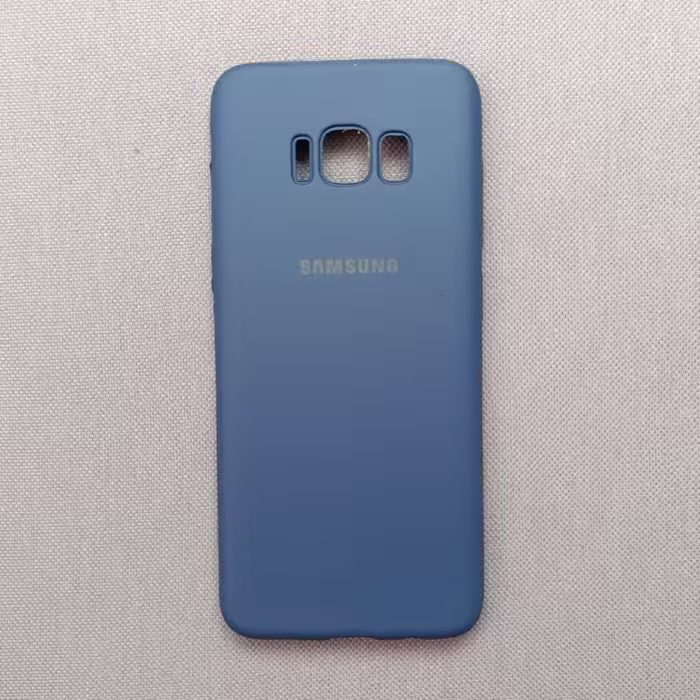 گارد - قاب - کاور ژله ای آبی برجسته مناسب برای سامسونگ اس 8  - Galaxy s8 -  ( S 8 ) 