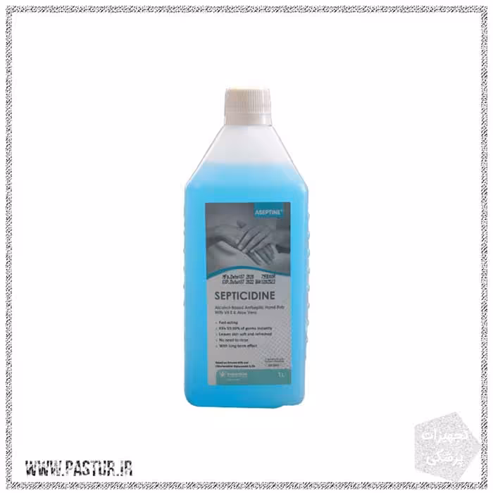محلول ضدعفونی کننده دست سپتی سیدین 1 لیتری