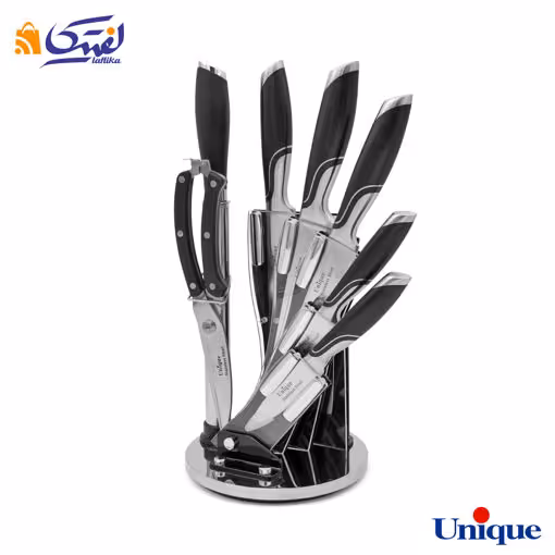 سرویس چاقو 8 پارچه یونیک مدل پروانه