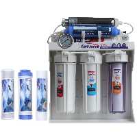  دستگاه تصفیه کننده آب سافت واتر مدل Hajibashi-RO-900UV به همراه فیلتر تصفیه آب 