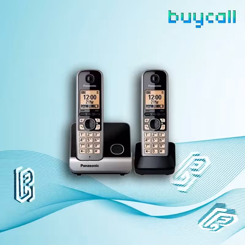 گوشی تلفن بی سیم پاناسونیک مدل KX-TG6712 گارانتی12 ماهه پویان