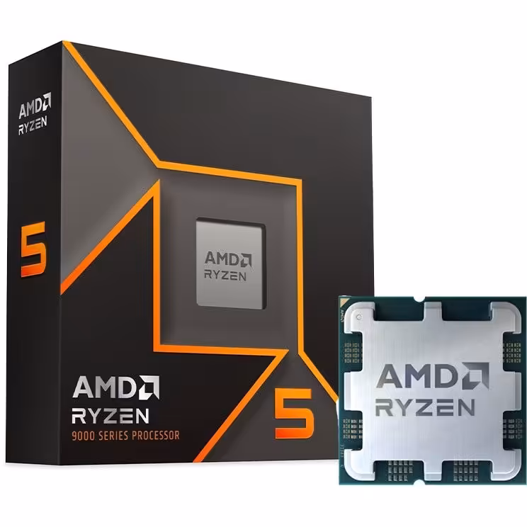 پردازنده کامپیوتر ای ام دی مدل Ryzen 5 9600X Box