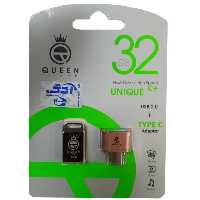 فلش 32 گیگ QUEENTECH  مدل FACT 