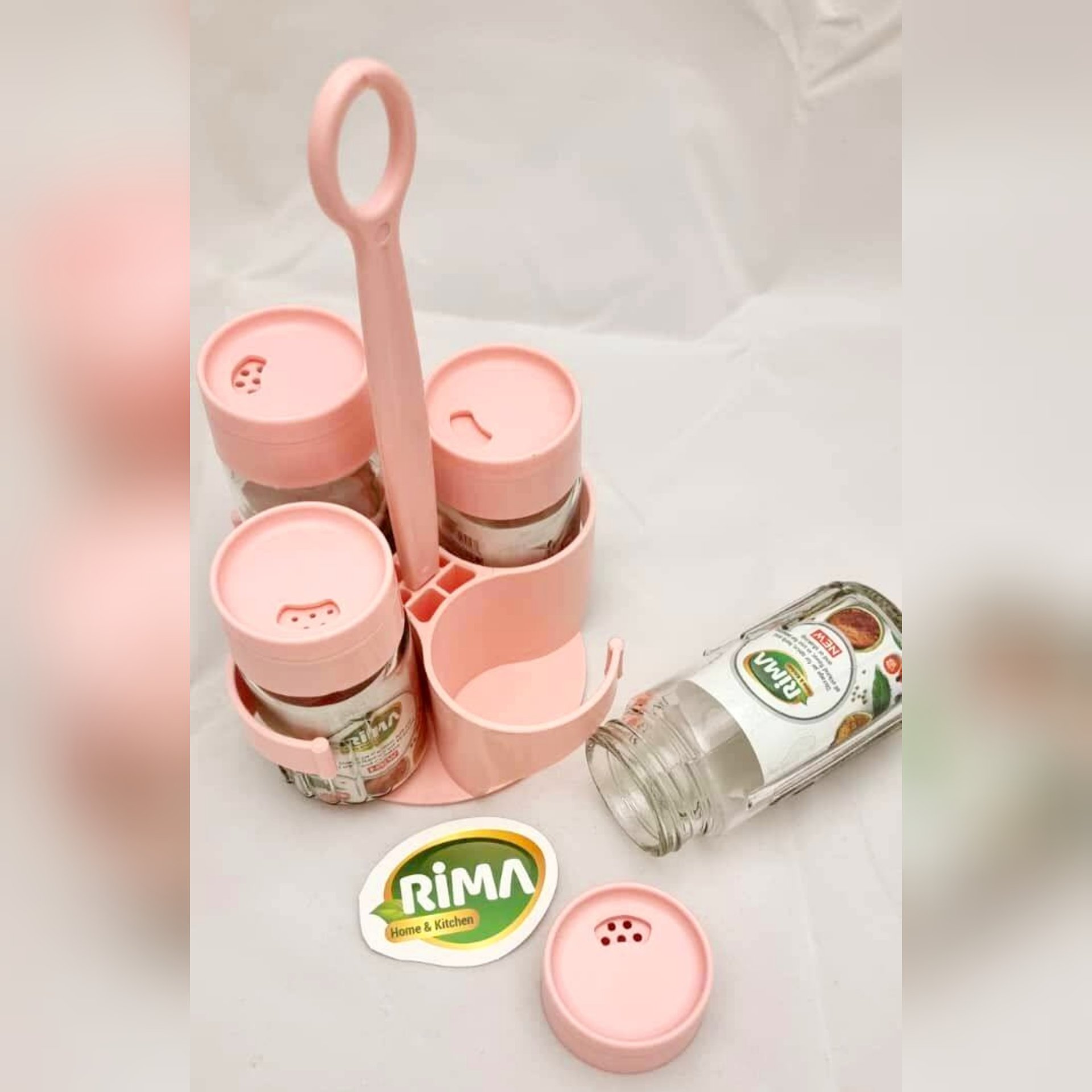 ادویه پاش 4 تایی دسته دار