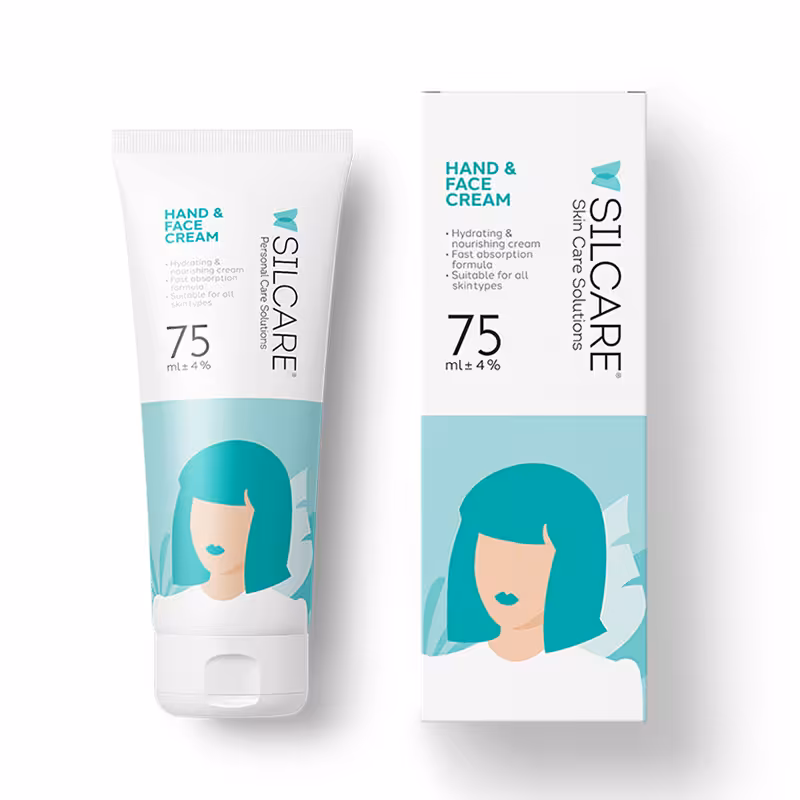  کرم مرطوب کننده دست و صورت با رایحه آلوئه ورا سیلکر 75 میل