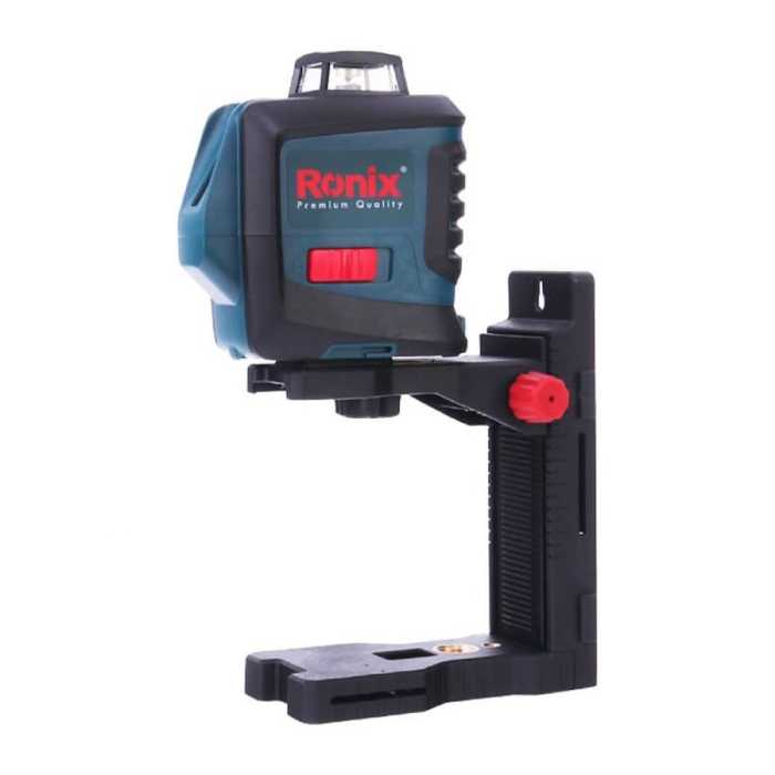 تراز لیزری 360 درجه عینک دار رونیکس مدل 9504 دو خط عمودی و یک خط 360 درجه افقی