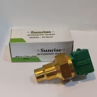 بسته 10 عددی سنسور فشنگی دمای آب سه فیش پیکان (سبز) با آلیاژ برنج 