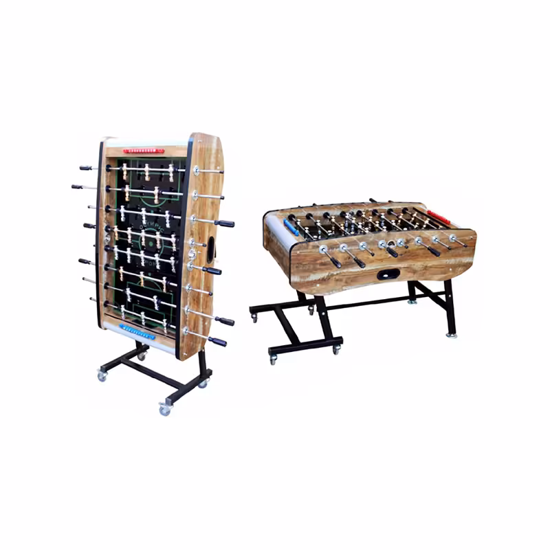 فوتبال دستی تاشو لمه گلاس طرح چوب المپیک مدل S12_L1