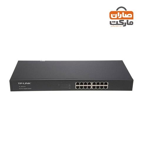 سوییچ 16 پورت گیگابیتی و رکمونت تی پی-لینک مدل TL-SG1016