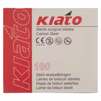 تیغ جراحی کیاتو سایز 11 بسته 100 عددی 