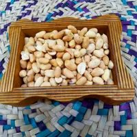 بادام زمینی کره گیری (( 25 کیلویی دست چین شده )) طبیعی خالص بادومک اهواز عمده بدون پوست اصل درجه یک محلی طبیعی لپه   