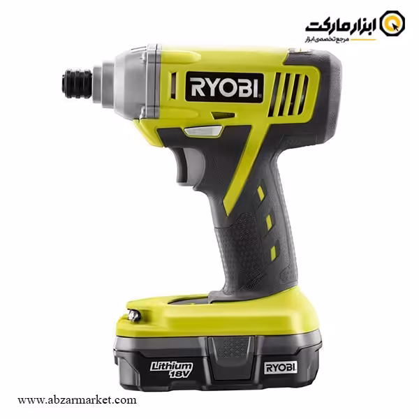 پیچ گوشتی شارژی ضربه ای ریوبی 18 ولت مدل P1870