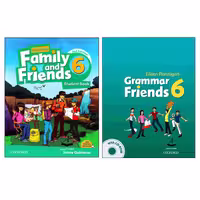 کتاب Family And Friends 6 اثر Jenny Quintana And Eileen Flannigan انتشارات آرماندیس دو جلدی