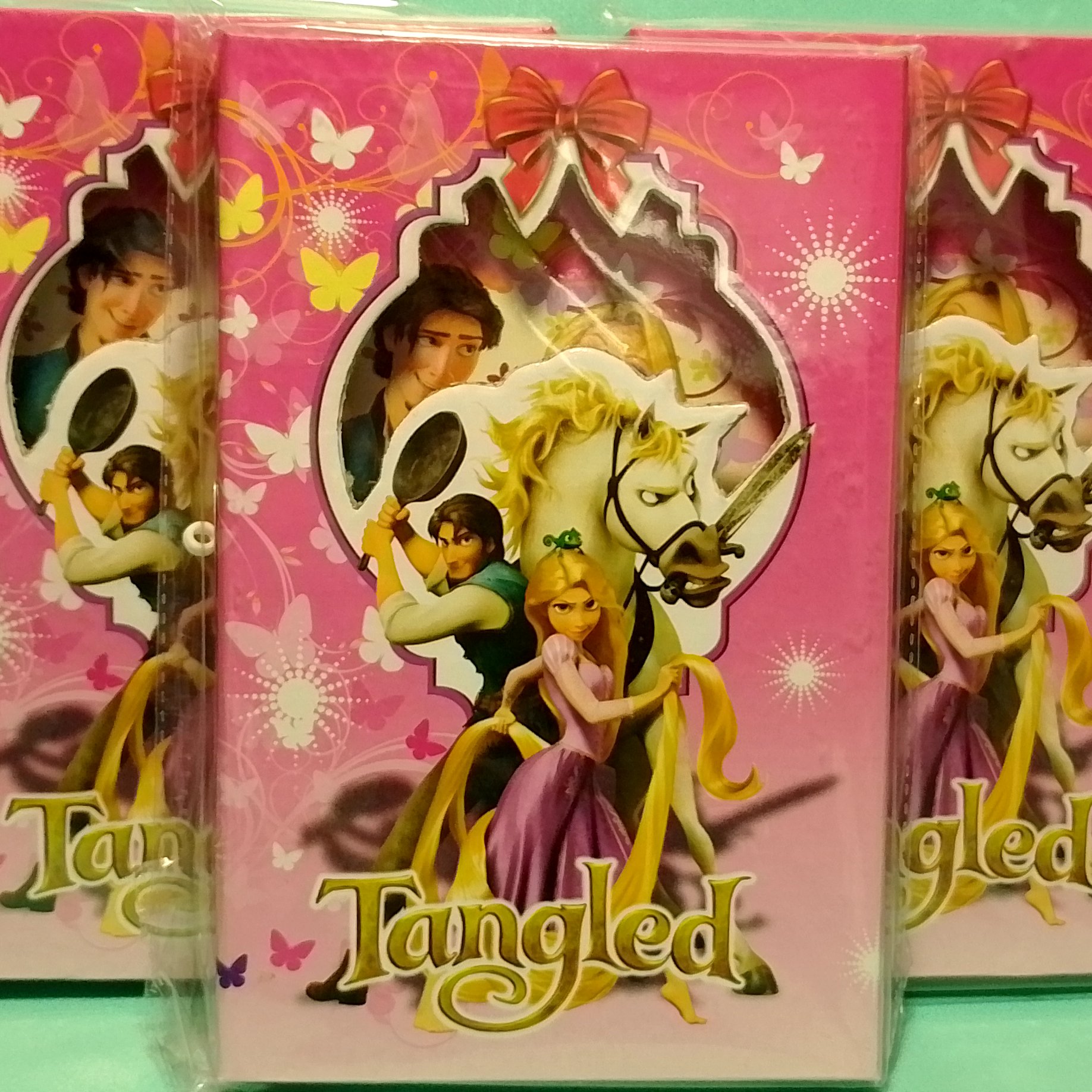 دفتر خاطرات قفل دار فانتزی در طرح گیسو کمند TANGLED سایز 21×13 سانتیمتر