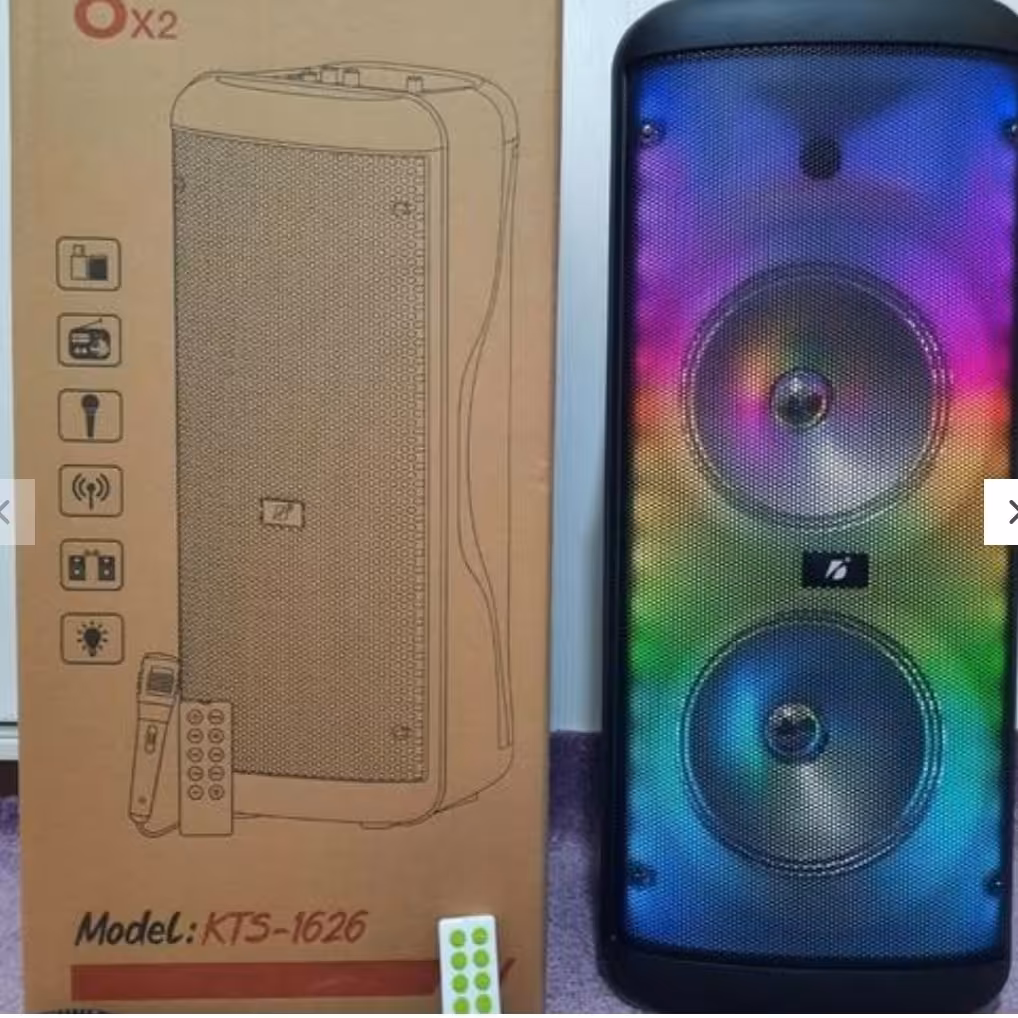 اسپیکر شارژی قابل حمل مدل kts1626